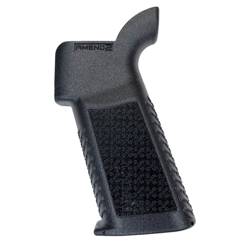 Amend2 PG-E Enhanced AR-15 AR-10 Pistol Grip A2PGEBLK