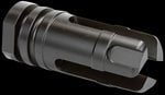 Griffin Armament Flash Hider Gen 3 Gate-Lok Stealth 5.56 Black Stainless