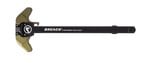 Aero Precision AR15 Breach Ambi Charging Handle with Large Lever, Black/OD Green