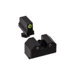 Night Fision Optics Ready Stealth Night Sights Glock 43X MOS .290-.297 Yellow/Black