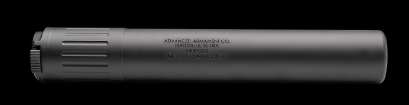 Advanced Armament MK13-SD .30 Cal QD Silencer (300 Win, Black)