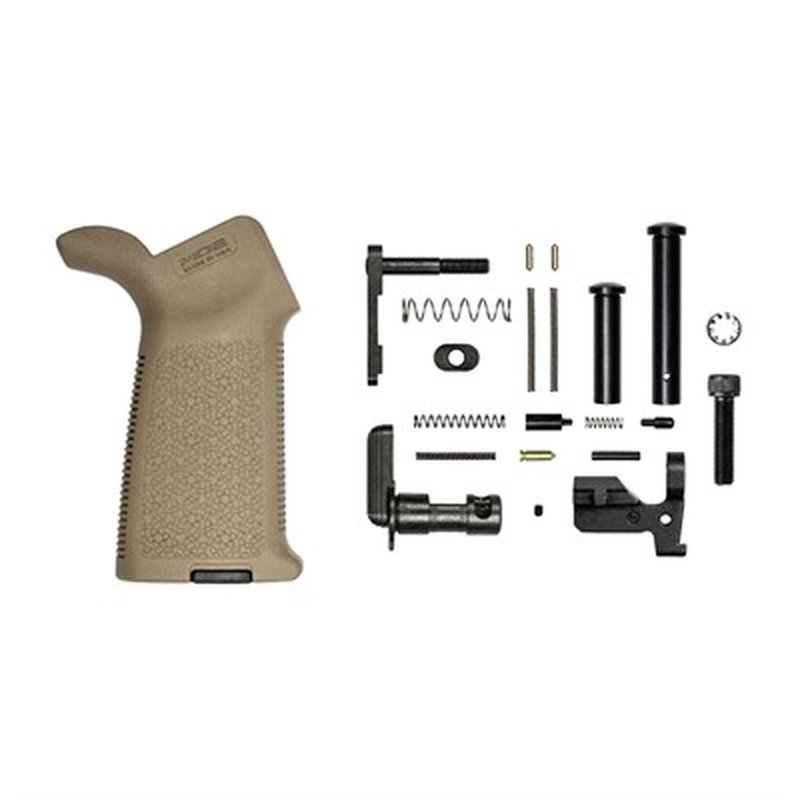 AERO PRECISION M5 LOWER PARTS KIT W/MOE GRIP NO FCG FOR AR-308