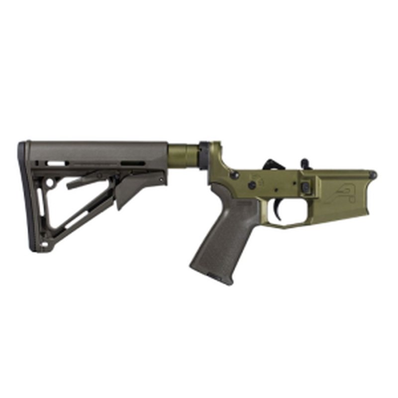 Aero Precision M4E1 Complete Lower Receiver with MOE Grip & CTR Carbine Stock - ODG Anodized - APAR600572