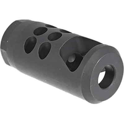 Ruger Hybrid Muzzle Brake 1/2"-28 Thread 350 Legend, 35 Caliber Steel Black
