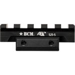 BCM ORAT5255 A/T Optic Riser 525-5 Black Anodized 5 Slots