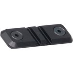 Reptilia 100255 Low Profile M-LOK Rail Mount, Black 7075-T6 Aluminum