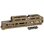 Midwest Industries AK Alpha Series 10-Inch M-LOK Handguard Flat Dark Earth