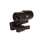 Trijicon 3x Magnifier Adjustable Height Switch-to-Side QD Mount Matte Black