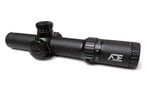 ADE Advanced Optics 1-4x24mm SFP Illuminated Mil Dot Gen 2 Matte Black Riflescope