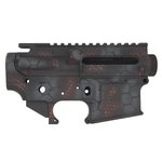 Daniel Defense DDM4 Receiver Set AR-15 Rattlecan Cerakote Red Crocodile