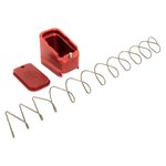 Shield Arms G17ME5RED Glock Magazine Extension +5/+4 9mm 40 S&W Red