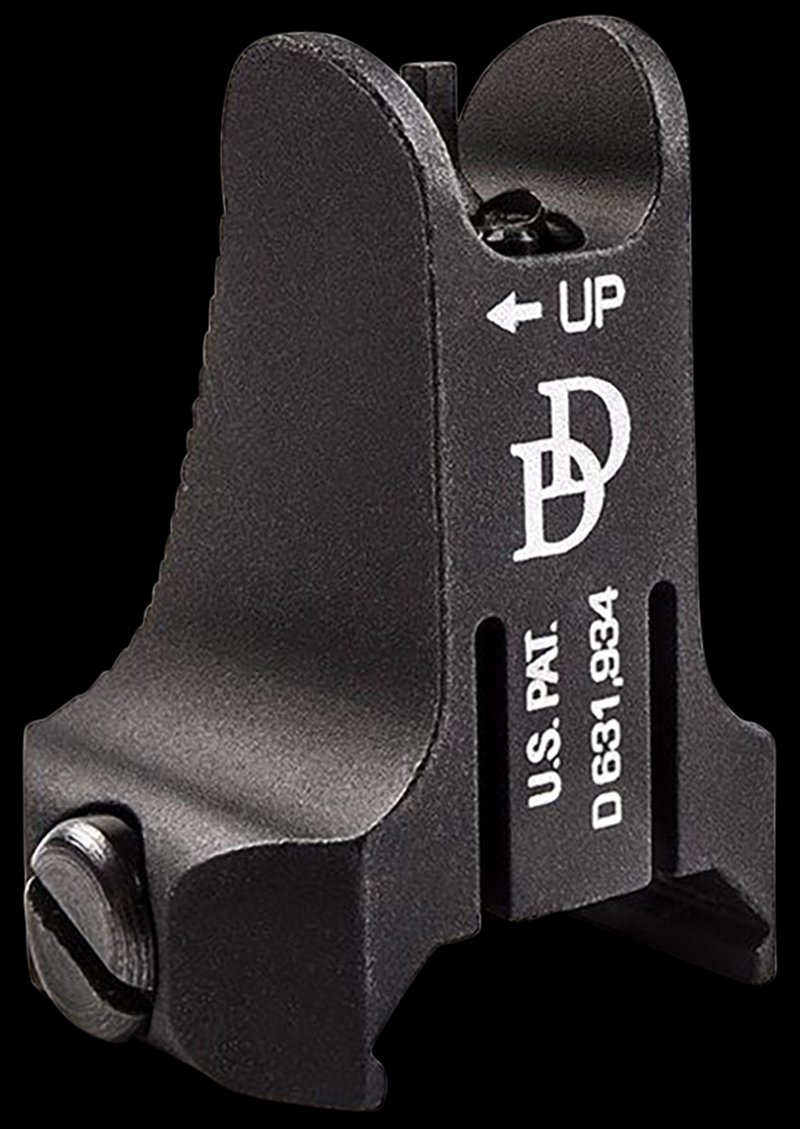 Daniel Defense Rail-Mounted Fixed Front Sight Picatinny Black Hardcoat Anodized AR-15