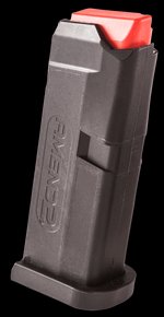 Amend2 A2 6rd .380 ACP Glock 42 Detachable Magazine - Black