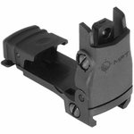 Mission First Tactical BUPSWR Rear Backup Flip-Up Sight (Polymer, Windage Adj) Black