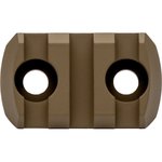 1791 Industries LiteRaider Magnite 3-Slot M-LOK Picatinny Rail Section FDE