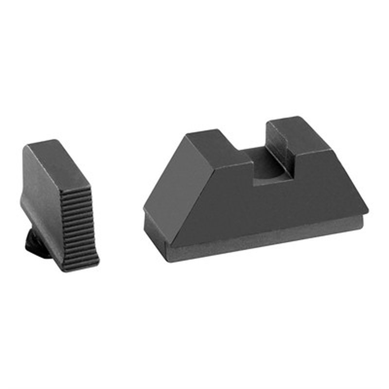 Ameriglo 5L Tall Optic Compatible Serrated Front Glock Sights