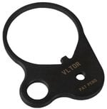 Vltor SASE-2 Enhanced Sling End Plate AR-15 LR-308 Large HK Loop Ambi Steel Black