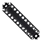 VZ Grips M-LOK Panel 3-Slot Operator Rail Panel Black G10