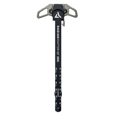 Radian OD Raptor-SD Ambidextrous Charging Handle for AR-15/M16 - Reduced Noise and Recoil - R0376