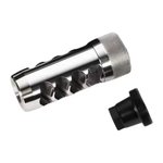 Area 419 Hellfire Match Self Timing Muzzle Brake 30 Caliber with 5/8"-24 Universal Thread Adapter...