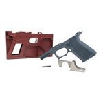 Polymer80 PF940C 80% Compact Pistol Frame Kit for Glock 19/23 Gen 3 (Blue Titanium)