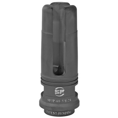 SureFire SF3P 3-Prong Flash Hider 6.8 SPC 5/8x24 Stainless Steel