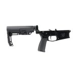 BC-10 | Multi-caliber Complete Billet Lower Assembly | Black Anodized | MFT BattleLink Stock & Grip | 3 lb Trigger