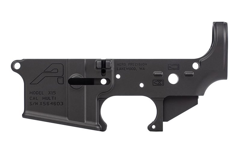 Aero Precision AR15 Stripped Lower Receiver, Gen 2 - Anodized