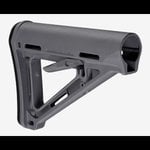 MAGPUL MAG400-GRY MOE Carbine Stock Stealth Gray Synthetic for AR-15, M16, M4 with Mil-Spec Tube