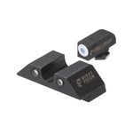 Night Fision GLK-001-007-WGZG Perfect Dot Night Sight Set for Glock 17/19