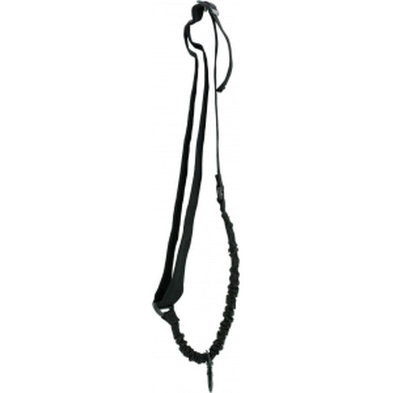 Aim Sports Aops One Point Bungee Sling Rifle Adjustable 25 in Elastic Webbing Black