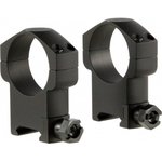 Leupold 174942 Mark 4 Ring Set Picatinny Rail Super High 35mm Diam Super High Steel Black Matte