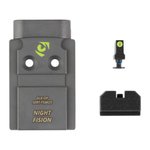 Night Fision Glock MOS 17-4 Nitride Optic Plate Kit Co-Witness with NS 509T