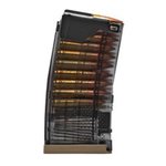 Lancer L5 Advanced Warfighter .300 Blackout 20 Round AR-15 Magazine, Translucent Smoke - 999-000-