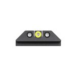 Night Fision Glock Night Sight Set Yellow Front Ring Black U-Notch Rear