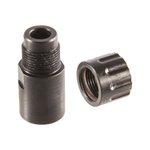 SilencerCo 1/2-28 Delta Adapter for S&W M&P 22 Compact Rimfire Pistol, Black - AC875