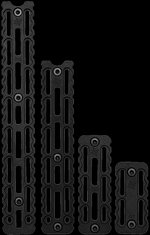 Seekins Precision MRAS ARCA 5-Slot M-LOK Rail 11in Black Anodized