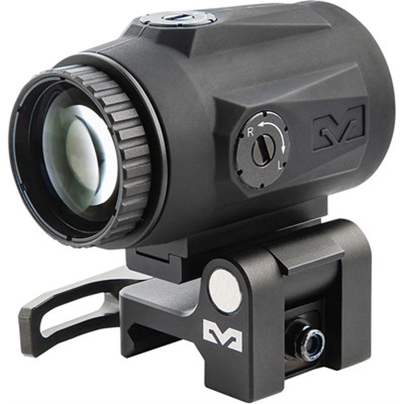 Meprolight MMX4 4x24mm Micro Magnifier w/ Quick Flip, QD Picatinny