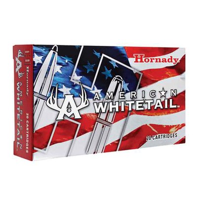 Hornady American Whitetail 6.5 Creedmoor 129 Grain InterLock Ammunition