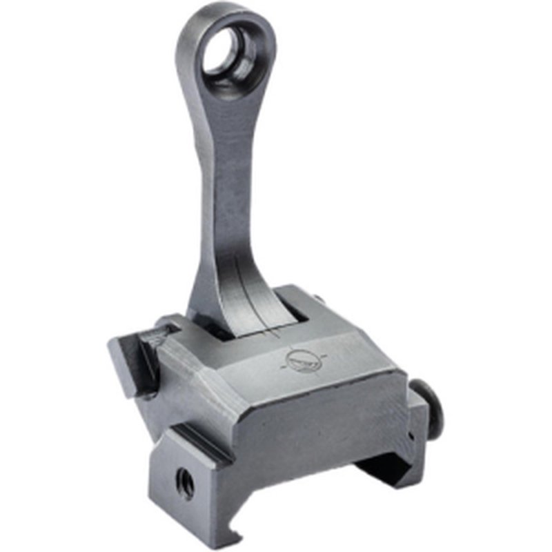 MISSION FIRST TACTICAL Extreme Duty Rear Metal Back Up Sight Black