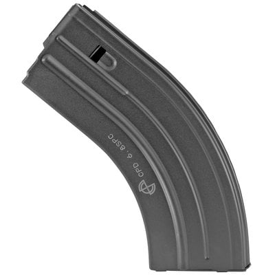 DURAMAG 2868041207CPD 28-Round AR-15 Magazine 6.8mm SPC Stainless Steel Black