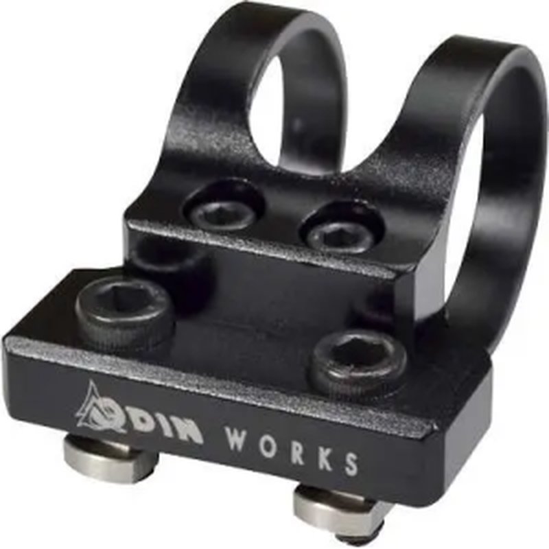 Odin Works Offset Weapon Light Mount for 1" Flashlights (Black)
