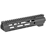 Midwest Industries 9.25" MLOK Slim Line Alum Handguard Fits AR Rifles w/ 5-Slot Polymer Rail Bla