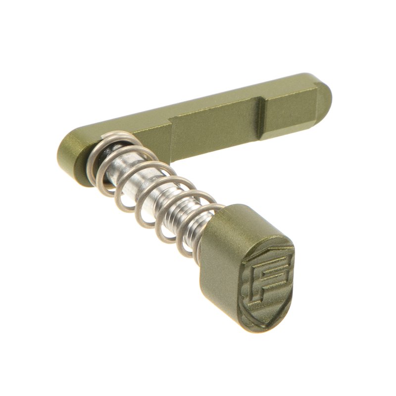 Fortis Billet AR-15 Mag Catch & Release Nitride OD Green