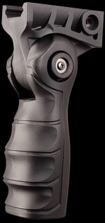 ATI Outdoors FPG0100 Picatinny Folding Vertical Grip Nylon Black for AR-15