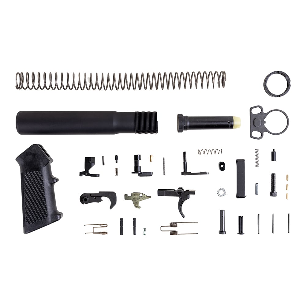 Palmetto State Armory AR-15 Pistol Lower Build Kit Black