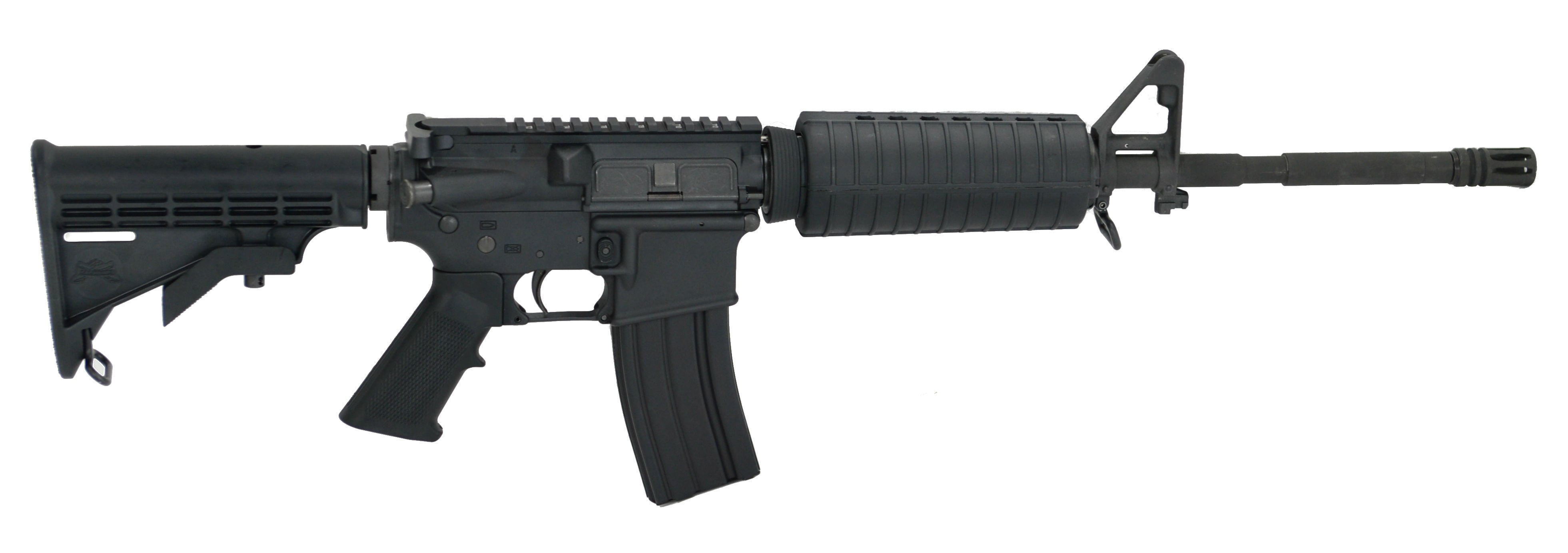 PA-15 Classic AR-15 Rifle 5.56 16\" Nitride M4 Carbine, Black