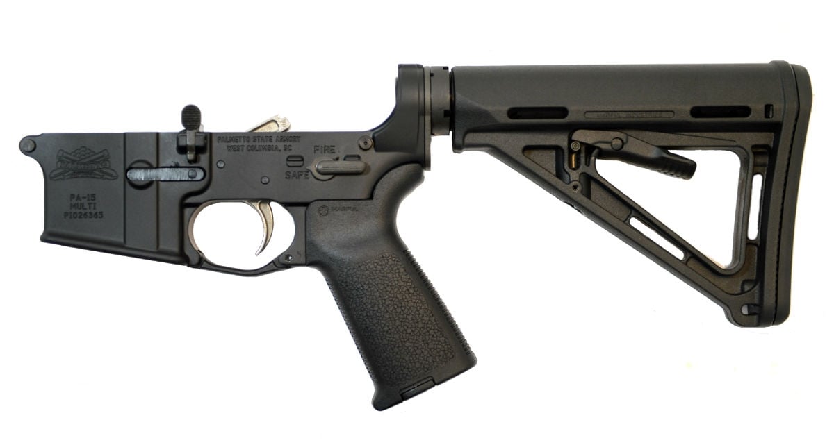 Palmetto State Armory MOE AR-15 Lower Receiver w/ Two-Stage NiB Trigger (No Mag) Black