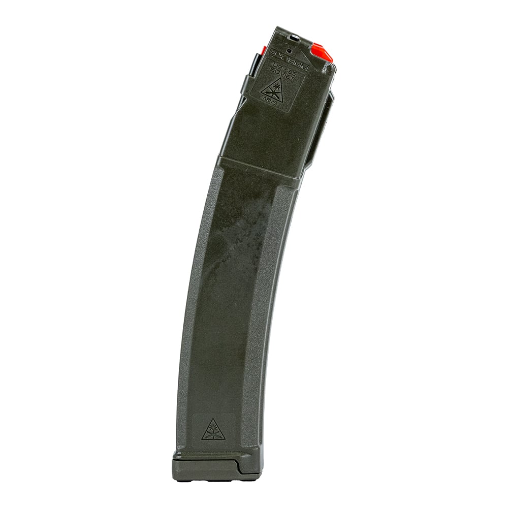 Palmetto State Armory PSA AK-V 9x19mm Magazine 35 Round Patterned Olive Drab