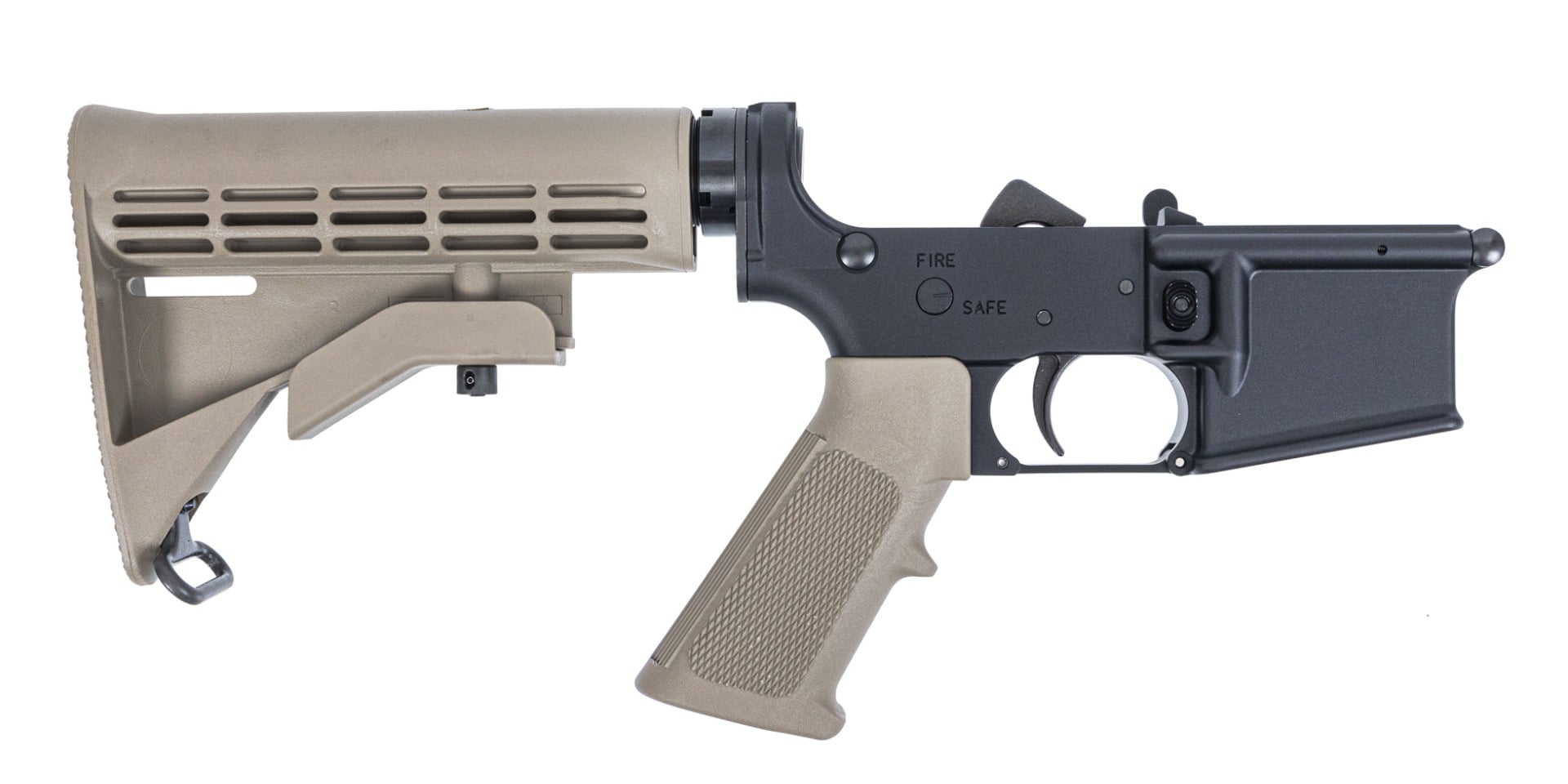 PSA AR-15 Classic Stealth Lower, Flat Dark Earth - 5165500388